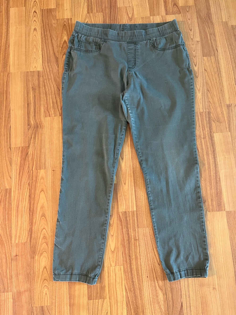 Women’s Stretch Pull-On Jeans - Slate Green
